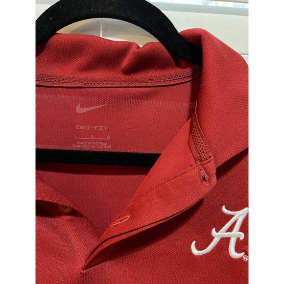Nike Alabama Crimson Tide Polo Shirt‎ - Size L - Picture 2 of 3
